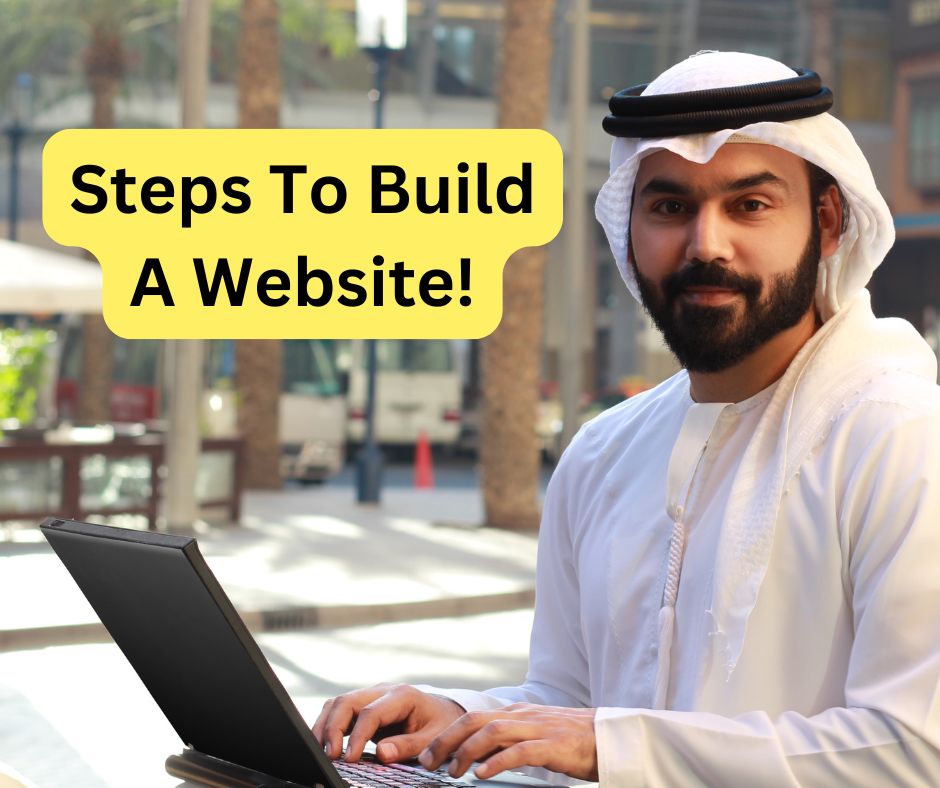 steps to build a website
